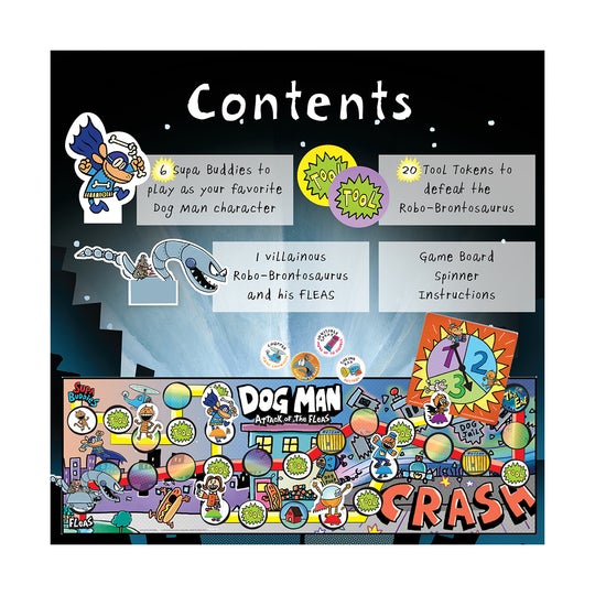 Dog Man: Attack of the Fleas Game - Ages 6+