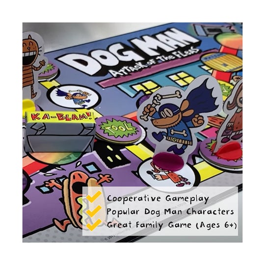 Dog Man: Attack of the Fleas Game - Ages 6+